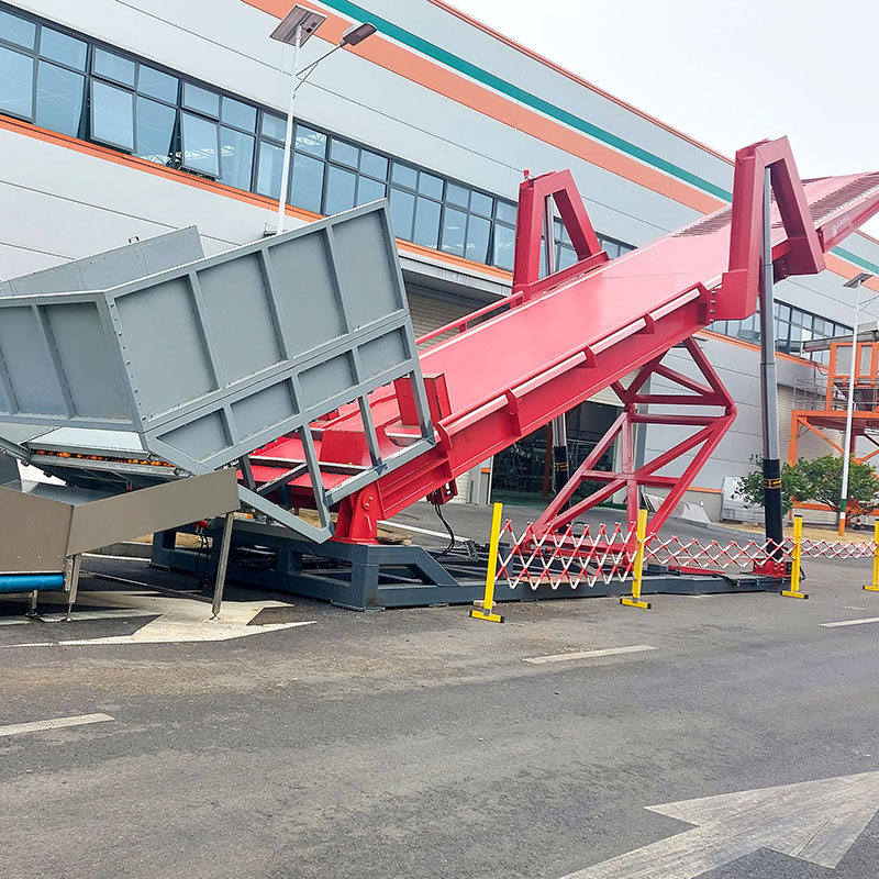 Dumper per camion senza fossa
